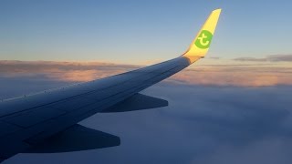 Transavia Boeing 737700  Foggy Evening Landing At Berlin Schönefeld [upl. by Eille]