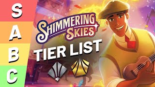 Disney Lorcana SHIMMERING SKIES TIER LIST  Legendary and Super Rare [upl. by Emsoc858]