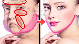 45MINS🔥FULL FACE LIFT EXERCISE FOR FULLER CHEEKS BIGGER EYES SLIM NOSE DOUBLE CHIN🔥 [upl. by Ardeahp]