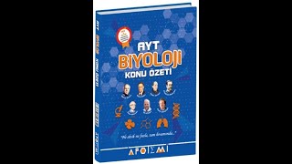 Apotemi Yayınları AYT Biyoloji Konu Özeti [upl. by Ycrep379]