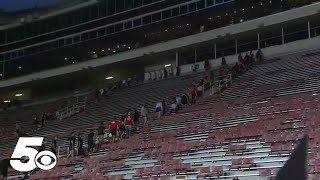 U of A remembers 911 with stair climb [upl. by Aurilia]