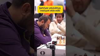 🇦🇿Teymur Viditə🇮🇳 uduşu göstərir şahmat chessolympiad mamedyarov vidit radjabov [upl. by Yedok]