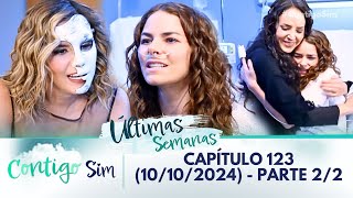 Contigo Sim  Capitulo 123 Parte 22  10102024 [upl. by Nairam]