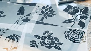 How to create your own stencils with your own unique patterns and designs [upl. by Rosalia104]