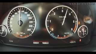 BMW 520d 184PS to 220PS acceleration 0160KMH by DIESELPOWER wwwdpracecom [upl. by Einwat62]