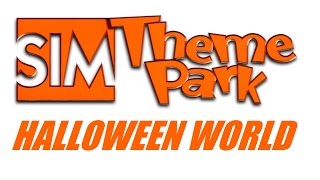 Sim Theme Park  Halloween World [upl. by Nerine]