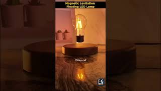 Magnetic Levitation LED Lamp Floating LED Bulb amp Creative Night Light shorts nightlight ledlamp [upl. by Nathanael]