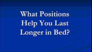 Positions to Help You Last Longer [upl. by Gnehp]