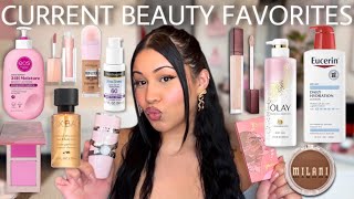 CURRENT BEAUTY FAVORITES Makeup Skincare Hygiene 🌸 [upl. by Noonan422]