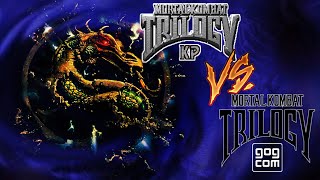 Mortal Kombat Trilogy in 2022  GOG vs Kommunity Patch [upl. by Asenav]