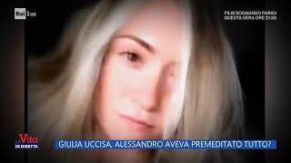 Omicidio Giulia Tramontano Alessandro aveva premeditato tutto  La Vita in diretta  07062023 [upl. by Ahsinav900]