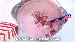 MOUSSE ALLE FRAGOLE perfetta per RECUPERARE ALBUMI AVANZATI  Ricetta facile DI GABRI [upl. by Bonnell]