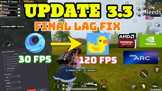 🔧Ultimate Settings For Gameloop Lag Fix For All GPU  FPS Drop Fix  33 Update [upl. by Senior]