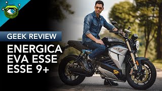 2021 Energica Eva EsseEsse 9 Review  Electric Sportsbike from the FUTURE [upl. by Vashtia456]