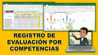 REGISTRO AUXILIAR DE EVALUACIÓN POR COMPETENCIAS 2023 DESCARGA GRATUITA 👨‍🏫💻 [upl. by Giark88]