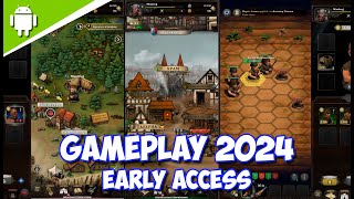 Hired Heroes Medieval Warfare early access  New game Gameplay 2024 Walkthrough [upl. by Kinsler503]