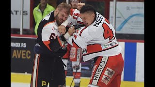 Top 10  Combats LNAH  Saison 20222023 [upl. by Llebpmac]