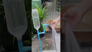 Technique to fix PVC pipe faucet low water pressure shorts [upl. by Arrais457]