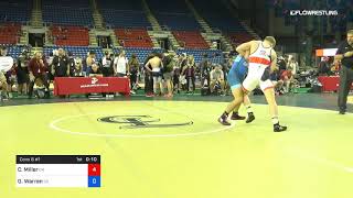 182 Lbs Cons 8 1 Cade Miller Oregon Vs Owen Warren South Dakota [upl. by Wilfred84]