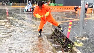 Drainage Solutions for Flooding Clears Streets in Downpours [upl. by Pogue]