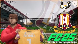 Two Late Goals One Big Win  FC 25 Career Mode  Youth Edition  Bradford City  S1EP11 [upl. by Noyr]