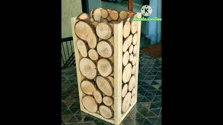 Incredible art work with wood  wooden creative ideas  home decor wooden artwork [upl. by Asim677]