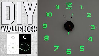 DIY Wall Clock Assembly And Installation  Step By Step [upl. by Sabra]