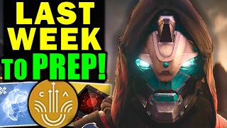 Destiny 2 Final Shape Prep Guide WATCH BEFORE JUNE 3  Huge Tips [upl. by Panthea]