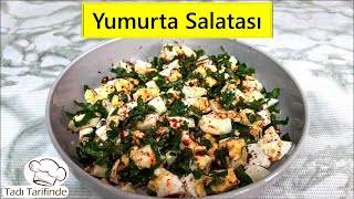 Yumurta Salatası Tarifi 🥚  Kahvaltı İçin Çok İyi Tercih ☑️ [upl. by Adnwahsat]