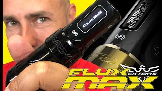 Maquina Rotativa Tattoo FLUX MAX  La Pen Wireless MAS COMPLETA de FK Irons [upl. by Nitsraek]