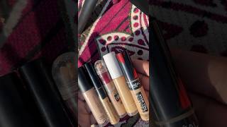 Top 5 best concealers ♥️ elf loreal forever52 Maybelline elf 16 hr camo concealers makeup [upl. by Ellehcam]