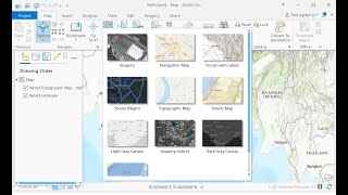 How to Change and Customize Basemaps in ArcGIS Pro  StepbyStep Tutorial I Add basemaps arcgis pro [upl. by Hopper910]