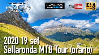 2020  SellaRonda MTB tour orario [upl. by Hairej628]