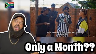 AMERICAN REACTS to NIYATHEMBANA NA EP  Making couples switch phones loyalty test South Africa [upl. by Allemat]