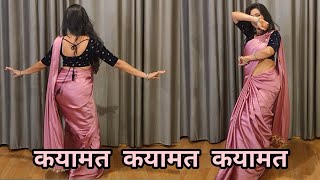 dance I qayamat qayamat I कयामत कयामत I Ajay Devagan I bollywood dance I by kameshwari [upl. by Anitsud81]