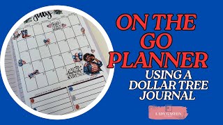 JULY MONTHLY  Creative Planner Dollar Tree Journal [upl. by Pulchia133]