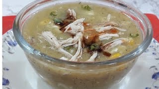 Chicken Sweet Corn Soup Chicken SoupChinese chicken soup English subtitle [upl. by Selway]