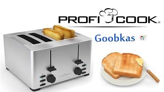 Тостер Profi Cook PC TA 1073 [upl. by Hoes420]