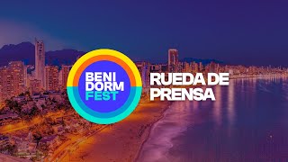 Rueda de prensa no clasificados segunda semifinal  Benidorm Fest 2024 [upl. by Yrral]