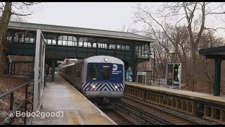 MTA MetroNorth Harlem Line Trains at Scarsdale NY M3 M7 P32 [upl. by Neehahs587]