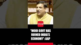 “Budget Disappointing Modi Govt Has Ruined India’s Economy” Sanjay Singh AAP MP [upl. by Dray574]