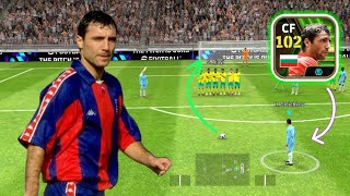 Stoichkov efootball Skills Goals amp gameplay [upl. by Shippee]