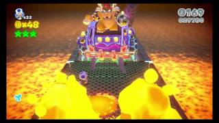 Super Mario 3D World CastleBoss Bowsers Lava Lake Keep [upl. by Kuehn]