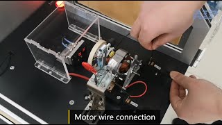 Blender Electric Motor Testing Equipment DC motor test [upl. by Mitzie]