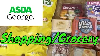 ASDA GROCERYSHOPPING HAUL £127 [upl. by Areikahs329]