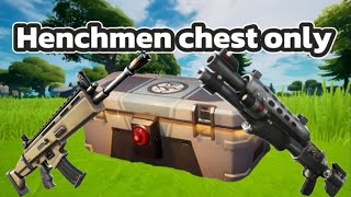 Fortnite henchman chest only challenge [upl. by Azitram]