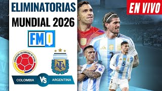 COLOMBIA vs ARGENTINA EN VIVO desde BARRANQUILLA • Relato EMOCIONANTE ELIMNATORIAS 2026 [upl. by Nahshu]