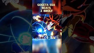 I guess Gogeta SS4 caught Z Broly lacking in ranked 😂😂😭 [upl. by Mendez988]