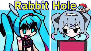 Friday Night Funkin RABBIT HOLE ラビット ホール  Hatsune Miku Vs Boyfriend FNF Mod BFs Big Sister [upl. by Flanna]