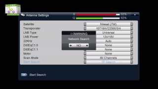 How to add TP on StarSat SR2000HD Hyper [upl. by Nahsin590]